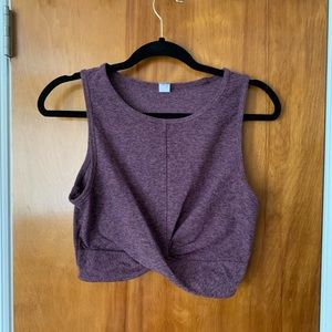 Cropped Yoga Tank